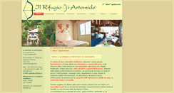 Desktop Screenshot of ilrifugiodiartemide.it